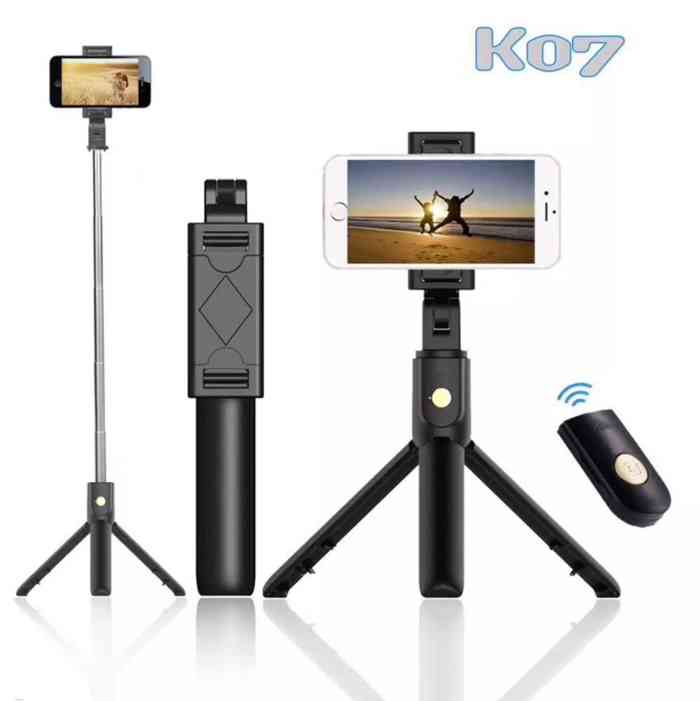K07 Bluetooth Selfie Stick With Tripod
